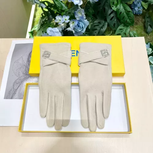 Wholesale Fendi Gloves #1278944 $34.00 USD, Wholesale Quality Replica Fendi Gloves