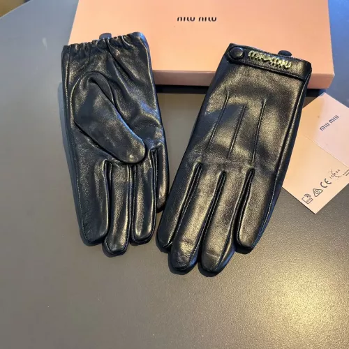 Replica MIU MIU Gloves For Women #1279014 $42.00 USD for Wholesale