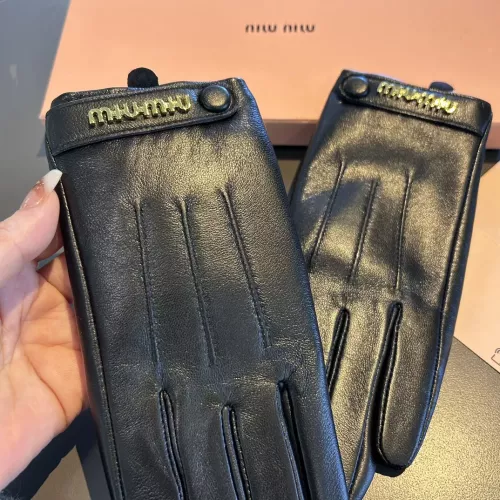 Replica MIU MIU Gloves For Women #1279014 $42.00 USD for Wholesale