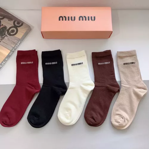 Wholesale MIU MIU Socks For Men #1279036 $29.00 USD, Wholesale Quality Replica MIU MIU Socks