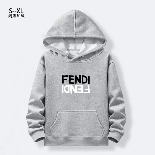 Wholesale Fendi Hoodies Long Sleeved For Men #1279097 $38.00 USD, Wholesale Quality Replica Fendi Hoodies