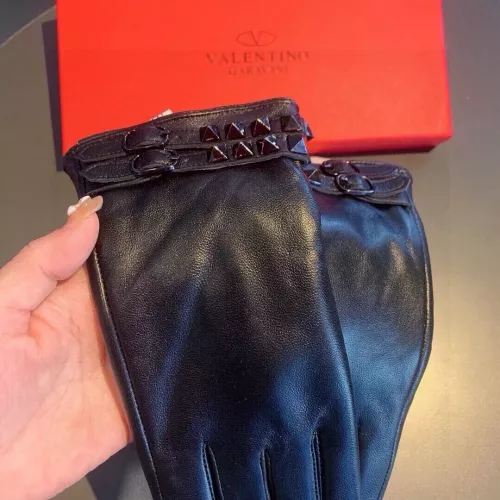 Replica Valentino Gloves For Women #1279103 $45.00 USD for Wholesale