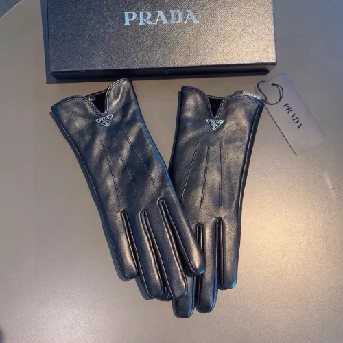 Replica Prada Gloves For Women #1279111 $45.00 USD for Wholesale