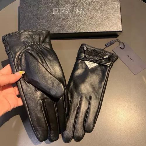 Replica Prada Gloves For Women #1279113 $48.00 USD for Wholesale