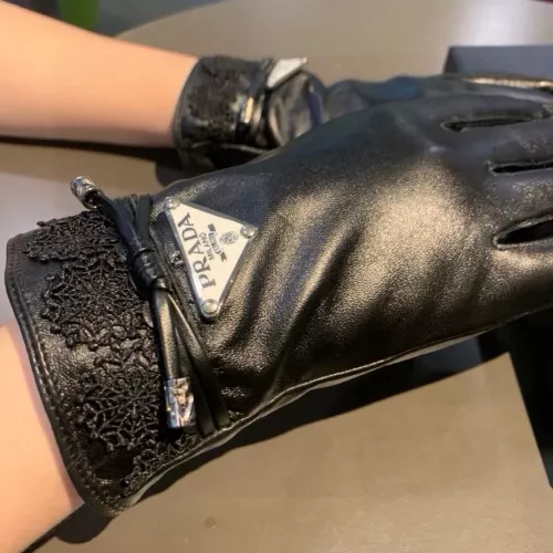 Replica Prada Gloves For Women #1279113 $48.00 USD for Wholesale