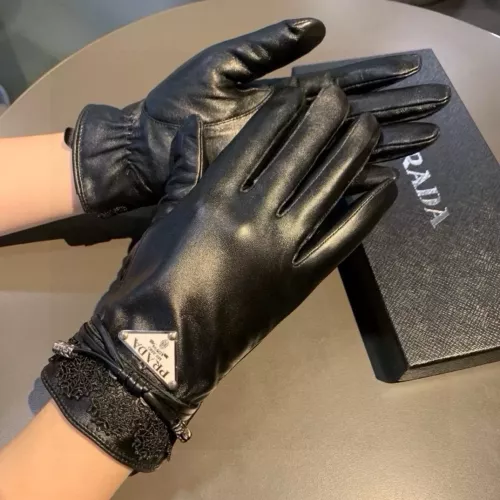 Replica Prada Gloves For Women #1279113 $48.00 USD for Wholesale