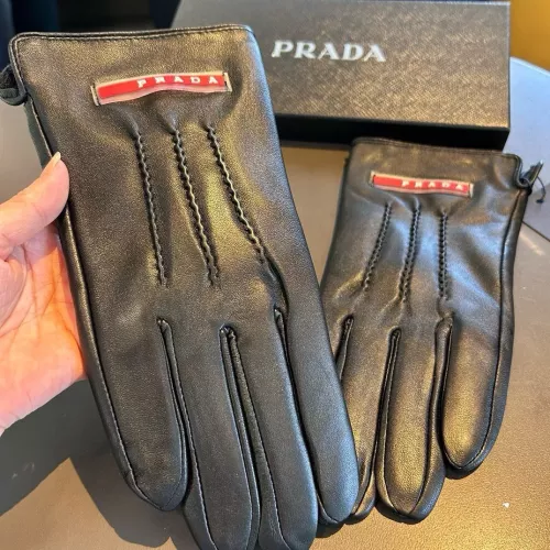 Replica Prada Gloves For Men #1279114 $52.00 USD for Wholesale