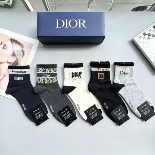 Replica Christian Dior Socks #1279214 $25.00 USD for Wholesale