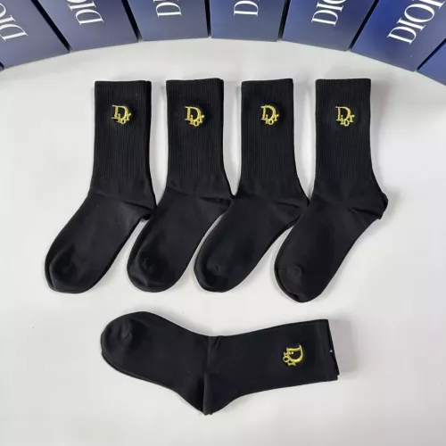 Replica Christian Dior Socks #1279217 $29.00 USD for Wholesale