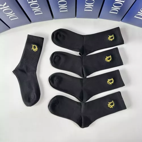 Replica Christian Dior Socks #1279217 $29.00 USD for Wholesale