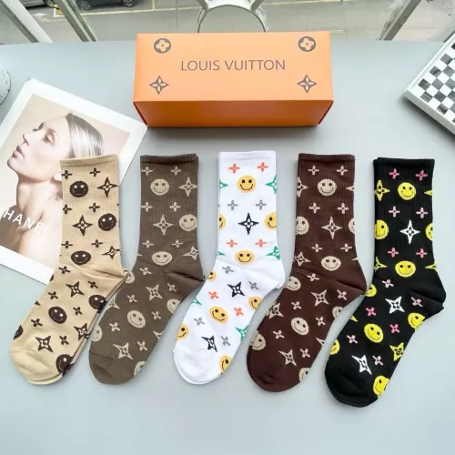 Wholesale Louis Vuitton LV Socks #1279218 $29.00 USD, Wholesale Quality Replica Louis Vuitton LV Socks