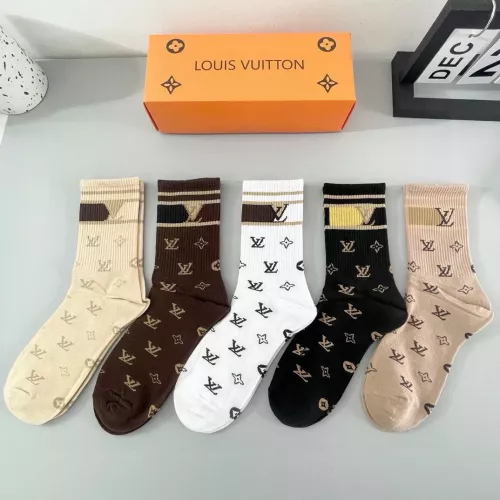 Wholesale Louis Vuitton LV Socks #1279235 $29.00 USD, Wholesale Quality Replica Louis Vuitton LV Socks