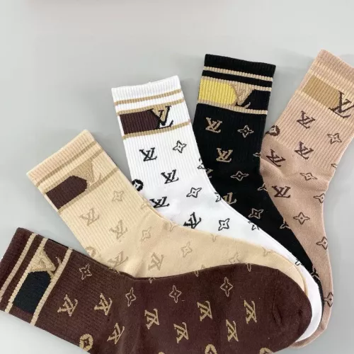 Replica Louis Vuitton LV Socks #1279235 $29.00 USD for Wholesale