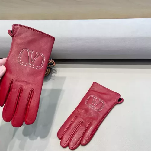 Replica Valentino Gloves For Women #1279236 $45.00 USD for Wholesale