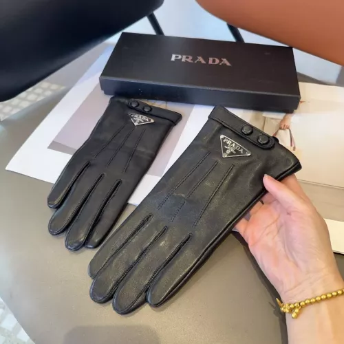 Replica Prada Gloves For Women #1279244 $45.00 USD for Wholesale