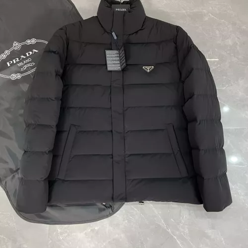 Wholesale Prada Down Feather Coat Long Sleeved For Men #1279294 $215.00 USD, Wholesale Quality Replica Prada Down Feather Coat