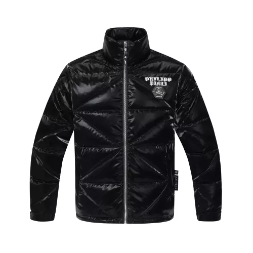 Wholesale Philipp Plein PP Down Feather Coat Long Sleeved For Men #1279300 $264.46 USD, Wholesale Quality Replica Philipp Plein PP Down Feather Coat