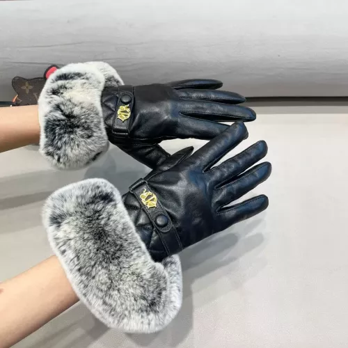 Replica Christian Dior Gloves For Women #1279341 $56.00 USD for Wholesale