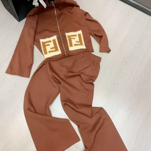 Replica Fendi Tracksuits Long Sleeved For Women #1279348 $85.00 USD for Wholesale