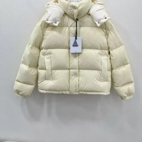 Wholesale Moncler Down Feather Coat Long Sleeved For Women #1279361 $238.02 USD, Wholesale Quality Replica Moncler Down Feather Coat