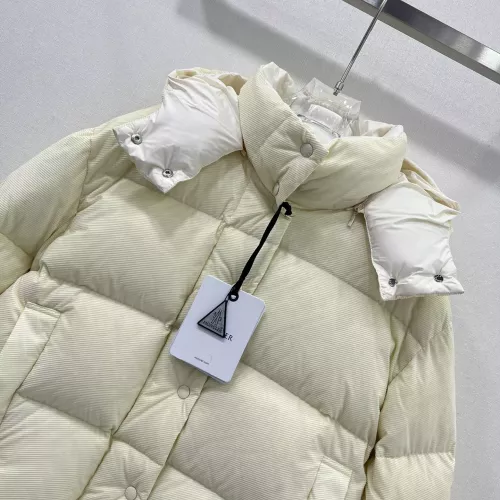 Replica Moncler Down Feather Coat Long Sleeved For Women #1279361 $238.02 USD for Wholesale