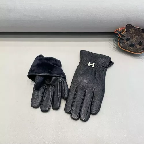 Replica Hermes Gloves For Men #1279392 $52.00 USD for Wholesale