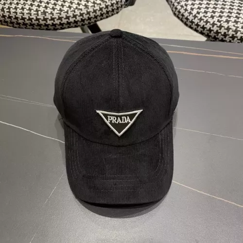 Wholesale Prada Caps #1279449 $34.00 USD, Wholesale Quality Replica Prada Caps