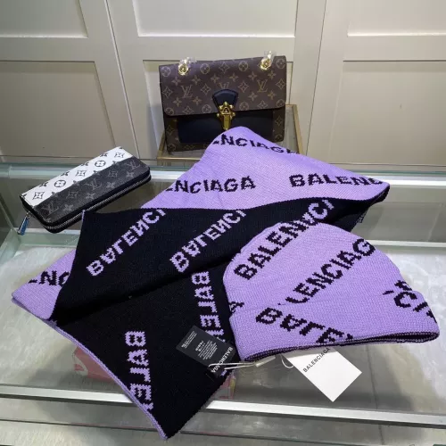 Wholesale Balenciaga Hat and Scarf Set #1279596 $48.00 USD, Wholesale Quality Replica Balenciaga Hat and Scarf and Glove Set