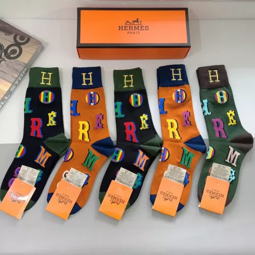 Wholesale Hermes Socks #1279657 $29.00 USD, Wholesale Quality Replica Hermes Socks