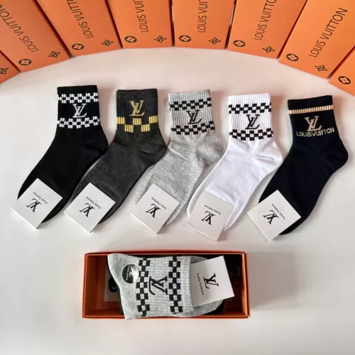 Wholesale Louis Vuitton LV Socks #1279667 $27.00 USD, Wholesale Quality Replica Louis Vuitton LV Socks