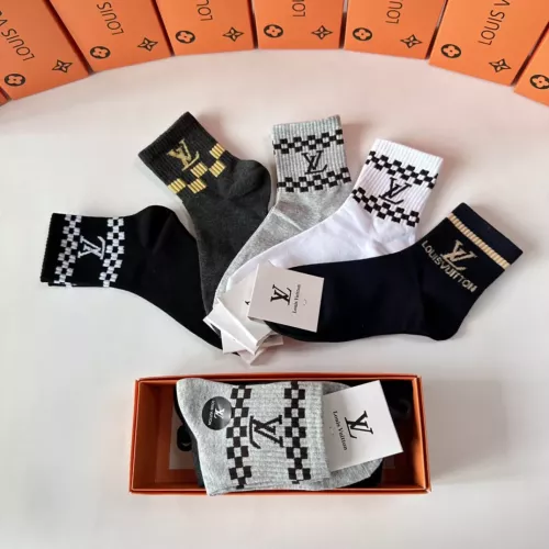 Replica Louis Vuitton LV Socks #1279667 $27.00 USD for Wholesale