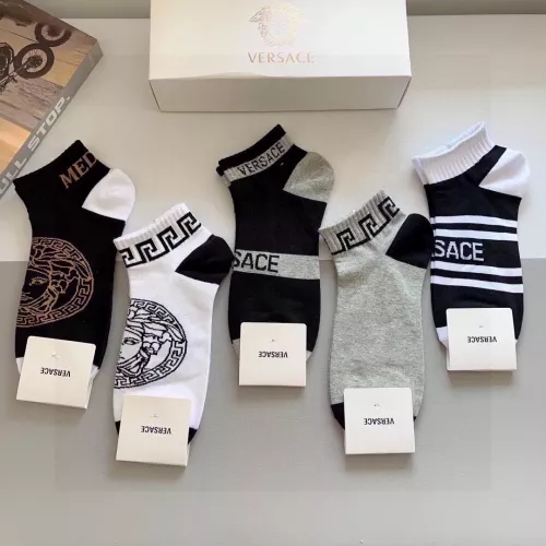 Replica Versace Socks #1279673 $27.00 USD for Wholesale