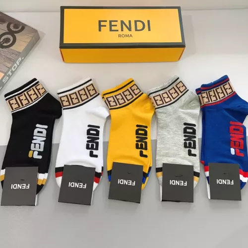 Wholesale Fendi Socks #1279695 $27.00 USD, Wholesale Quality Replica Fendi Socks