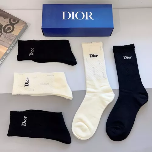 Replica Christian Dior Socks For Men #1279699 $29.00 USD for Wholesale