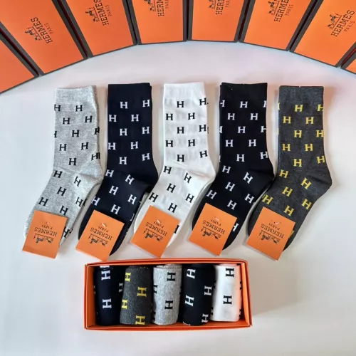 Wholesale Hermes Socks #1279709 $29.00 USD, Wholesale Quality Replica Hermes Socks