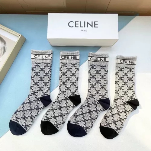 Wholesale Celine Socks #1279712 $32.00 USD, Wholesale Quality Replica Celine Socks