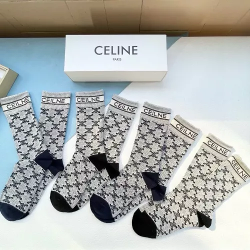 Replica Celine Socks #1279712 $32.00 USD for Wholesale