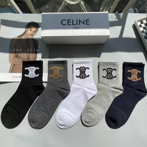 Wholesale Celine Socks #1279716 $25.00 USD, Wholesale Quality Replica Celine Socks