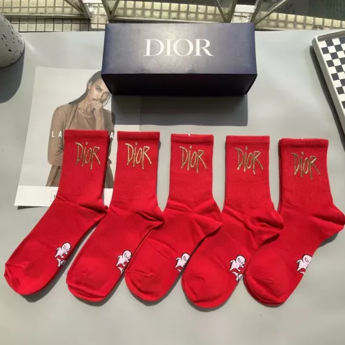 Wholesale Christian Dior Socks #1279720 $29.00 USD, Wholesale Quality Replica Christian Dior Socks