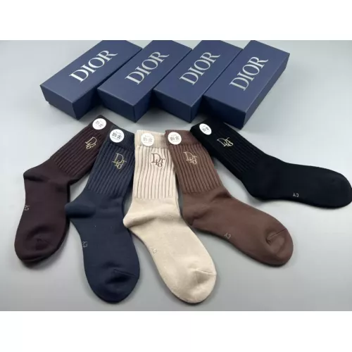 Replica Christian Dior Socks #1279721 $29.00 USD for Wholesale