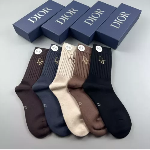 Replica Christian Dior Socks #1279721 $29.00 USD for Wholesale