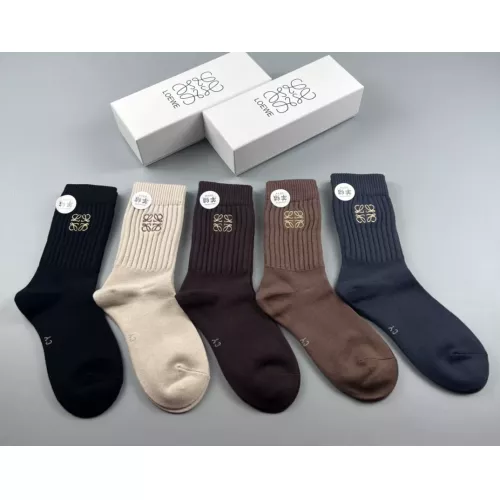 Wholesale Loewe Socks #1279723 $29.00 USD, Wholesale Quality Replica LOEWE Socks