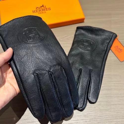 Replica Hermes Gloves For Men #1279778 $48.00 USD for Wholesale