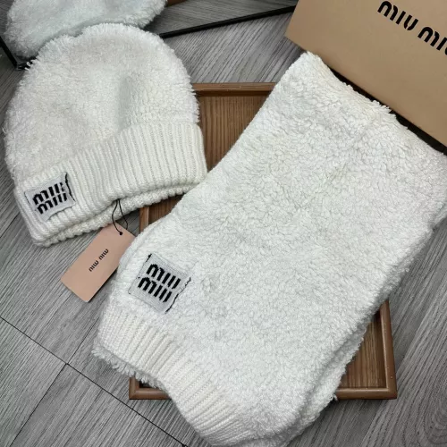 Wholesale MIU MIU Hat and Scarf Set #1279791 $52.00 USD, Wholesale Quality Replica MIU MIU Hat and Scarf and Glove Set