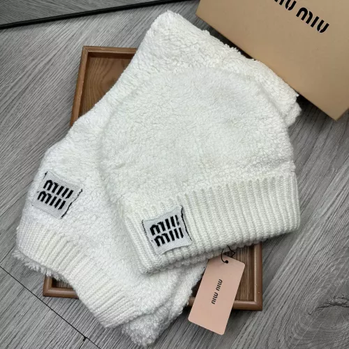 Replica MIU MIU Hat and Scarf Set #1279791 $52.00 USD for Wholesale