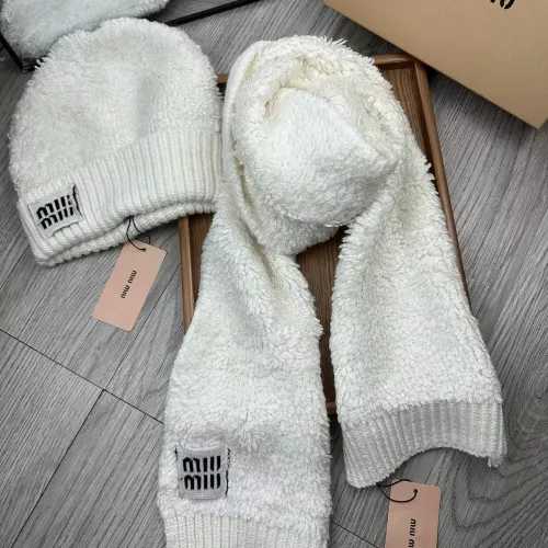 Replica MIU MIU Hat and Scarf Set #1279791 $52.00 USD for Wholesale