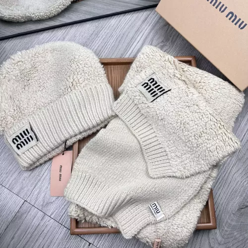 Replica MIU MIU Hat and Scarf Set #1279792 $52.00 USD for Wholesale