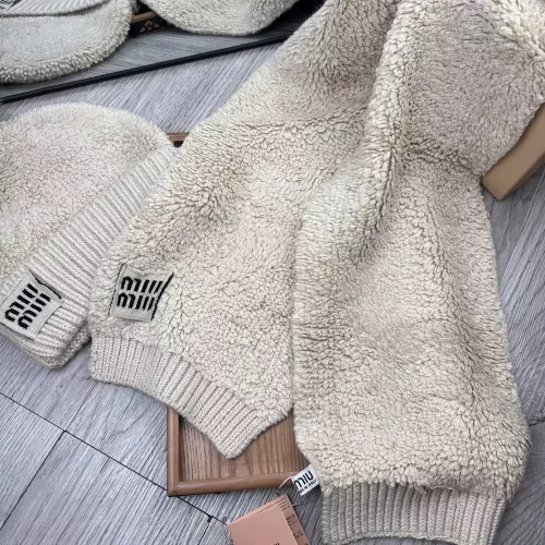 Replica MIU MIU Hat and Scarf Set #1279792 $52.00 USD for Wholesale