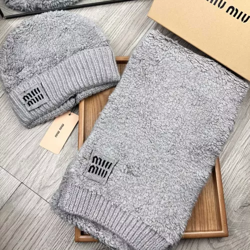 Wholesale MIU MIU Hat and Scarf Set #1279795 $52.00 USD, Wholesale Quality Replica MIU MIU Hat and Scarf and Glove Set