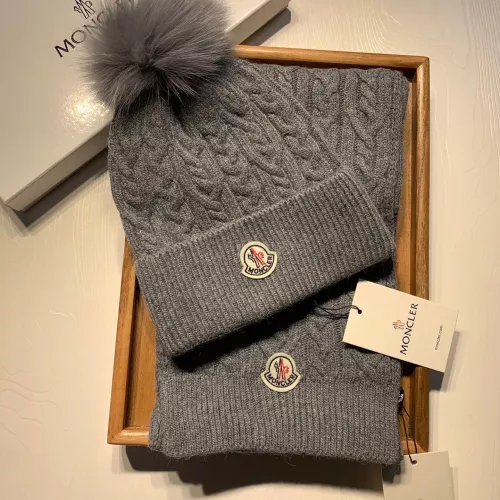 Wholesale Moncler Hat and Scarf Set #1279800 $60.00 USD, Wholesale Quality Replica Moncler Hat and Scarf and Glove Set